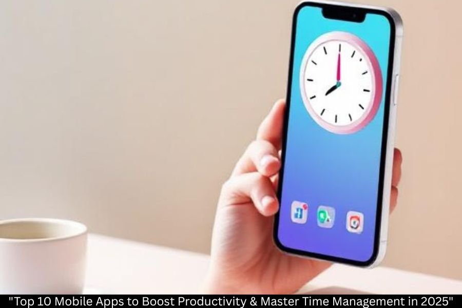 "Top 10 Mobile Apps to Boost Productivity & Master Time Management in 2025"